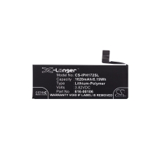 Compatibele batterijvervanging voor Apple 616-00106,616-00107