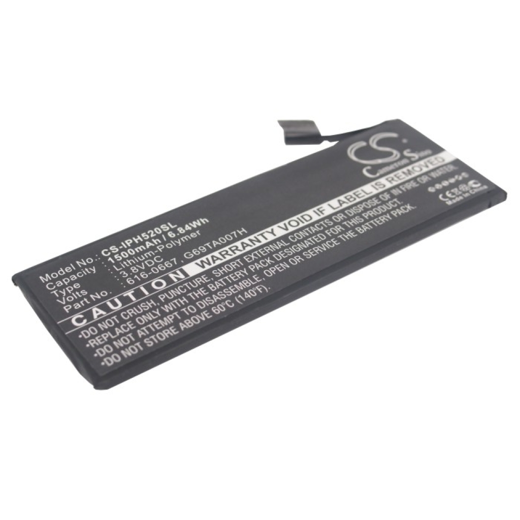 Batterij voor mobiele telefoon Apple CS-IPH520SL