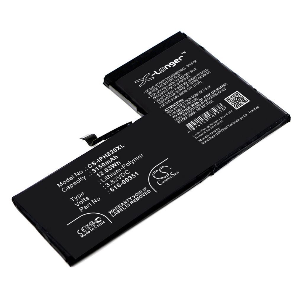 Batterij voor mobiele telefoon Apple CS-IPH820XL