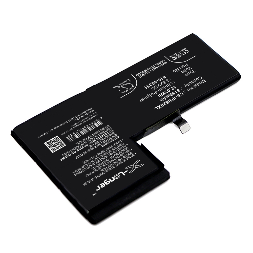 Batterij voor mobiele telefoon Apple iPhone X