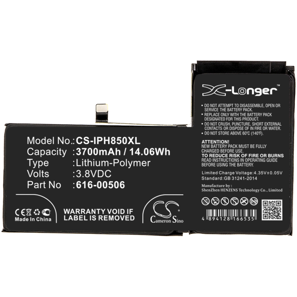 Tablet batterijen Apple CS-IPH850XL