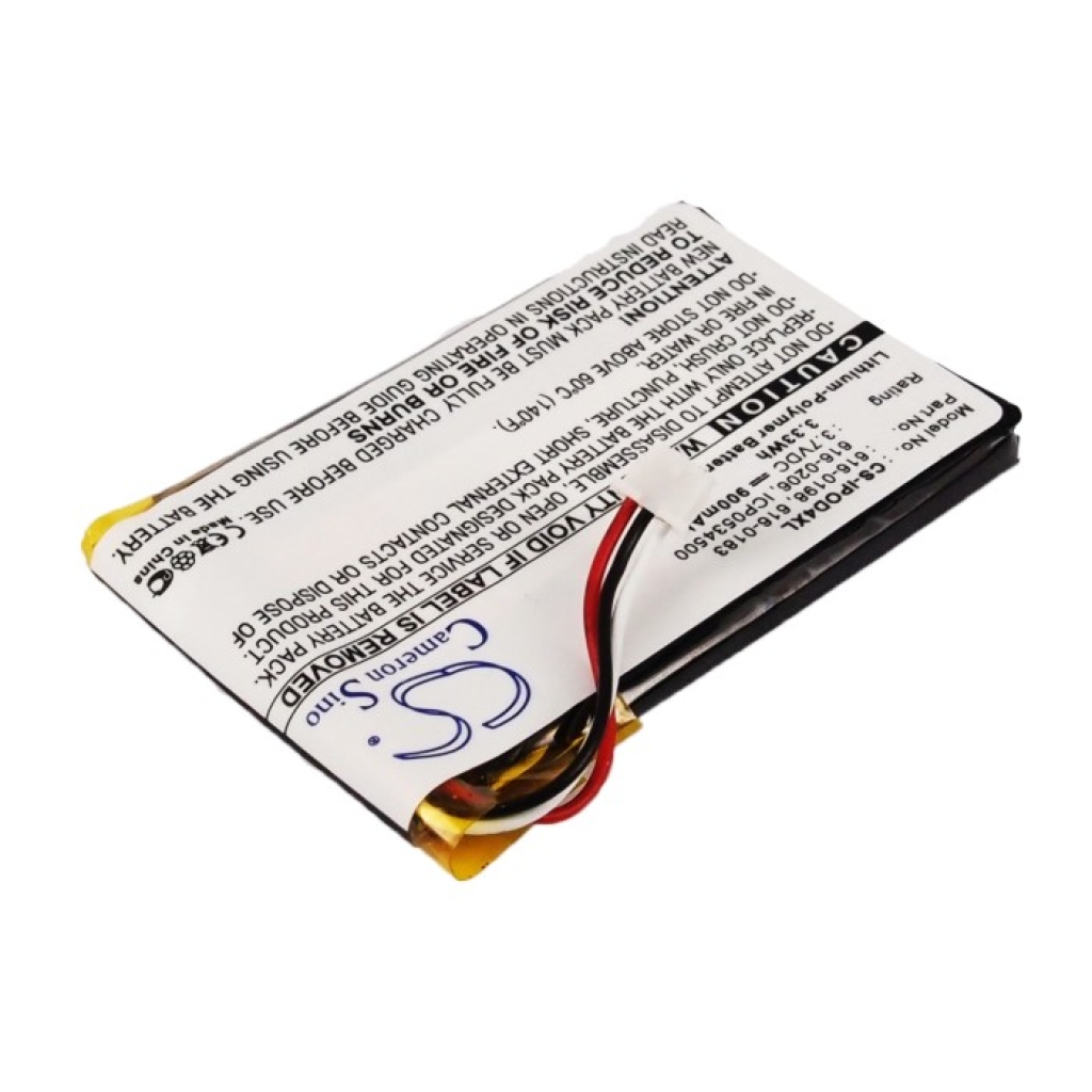 Batterij voor MP3, MP4, PMP Apple Photo M9829* 30GB