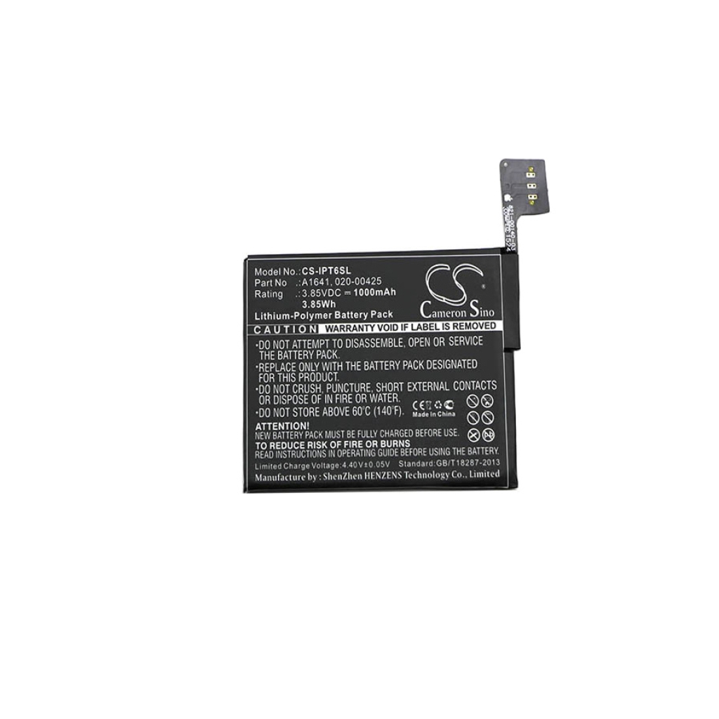 Batterij voor MP3, MP4, PMP Apple CS-IPT6SL