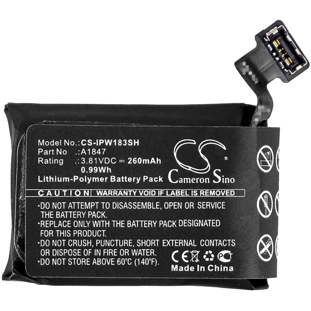 Smartwatch batterij Apple CS-IPW183SH