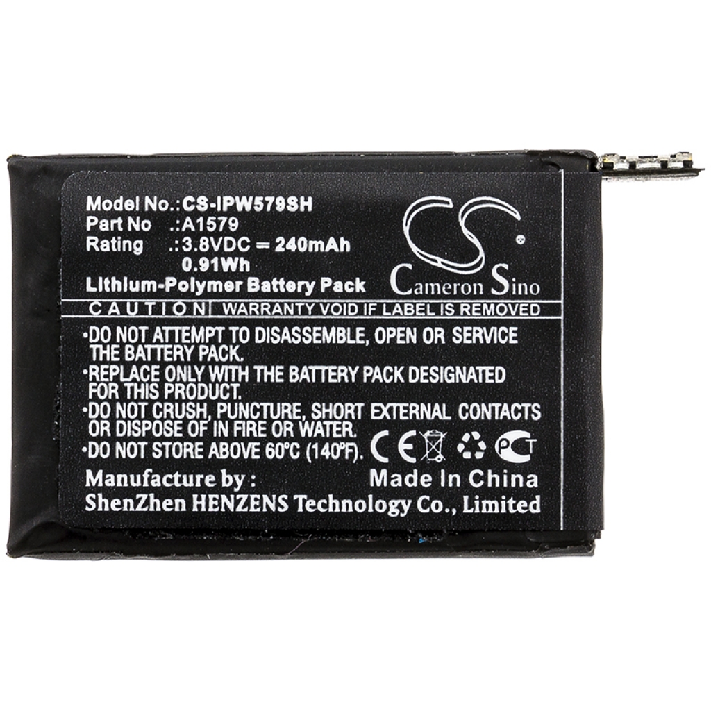 Batterijen Vervangt A1579
