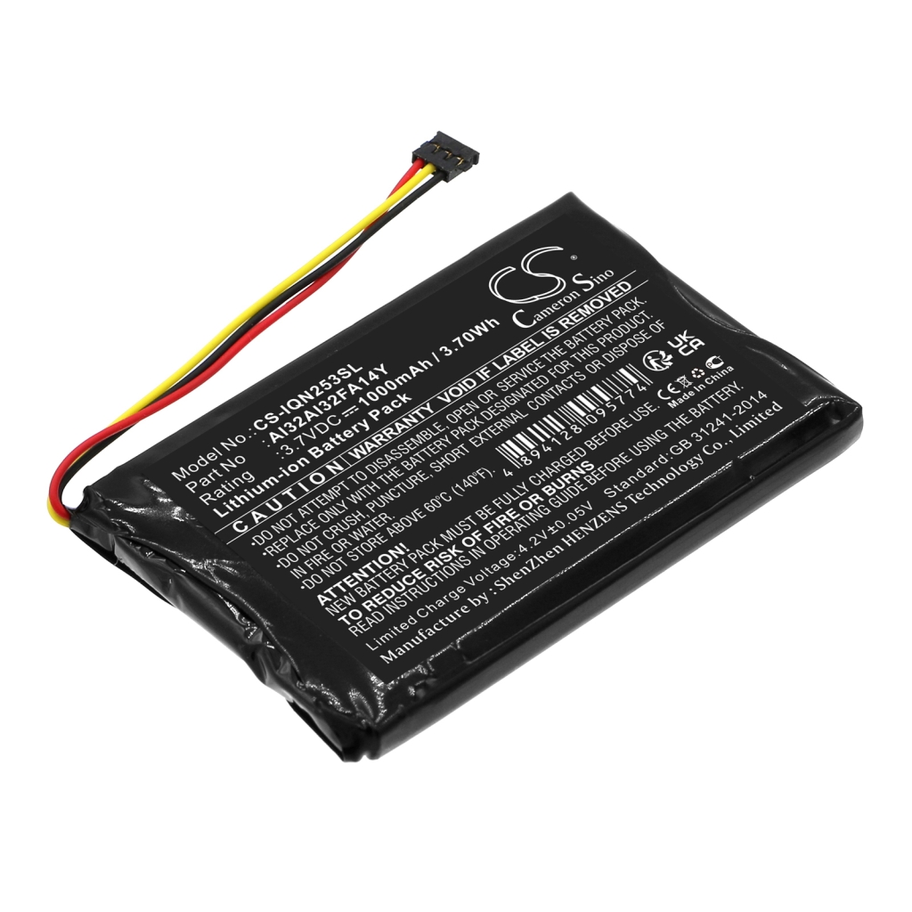 GPS, Navigator Batterij Garmin CS-IQN253SL