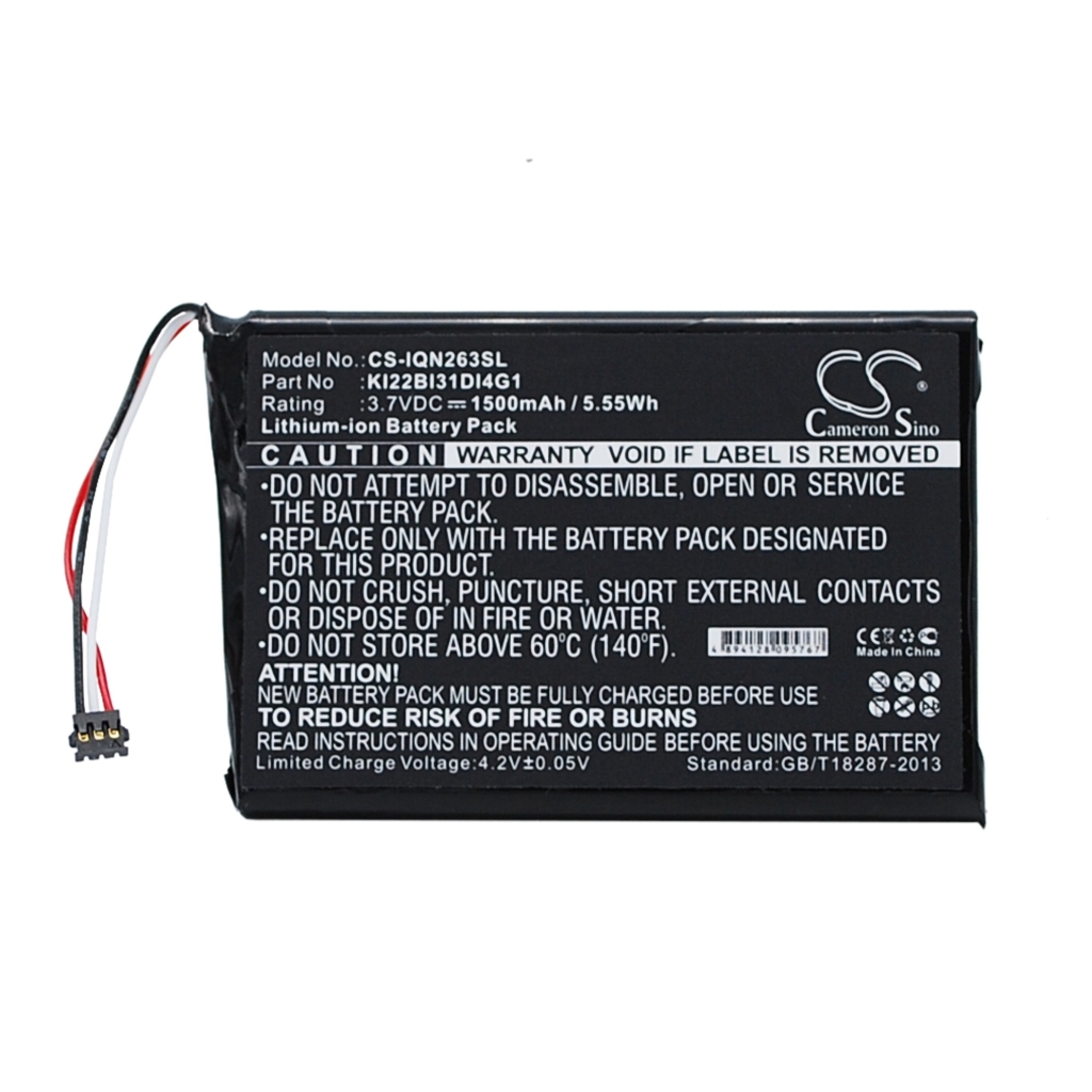 GPS, Navigator Batterij Garmin CS-IQN263SL