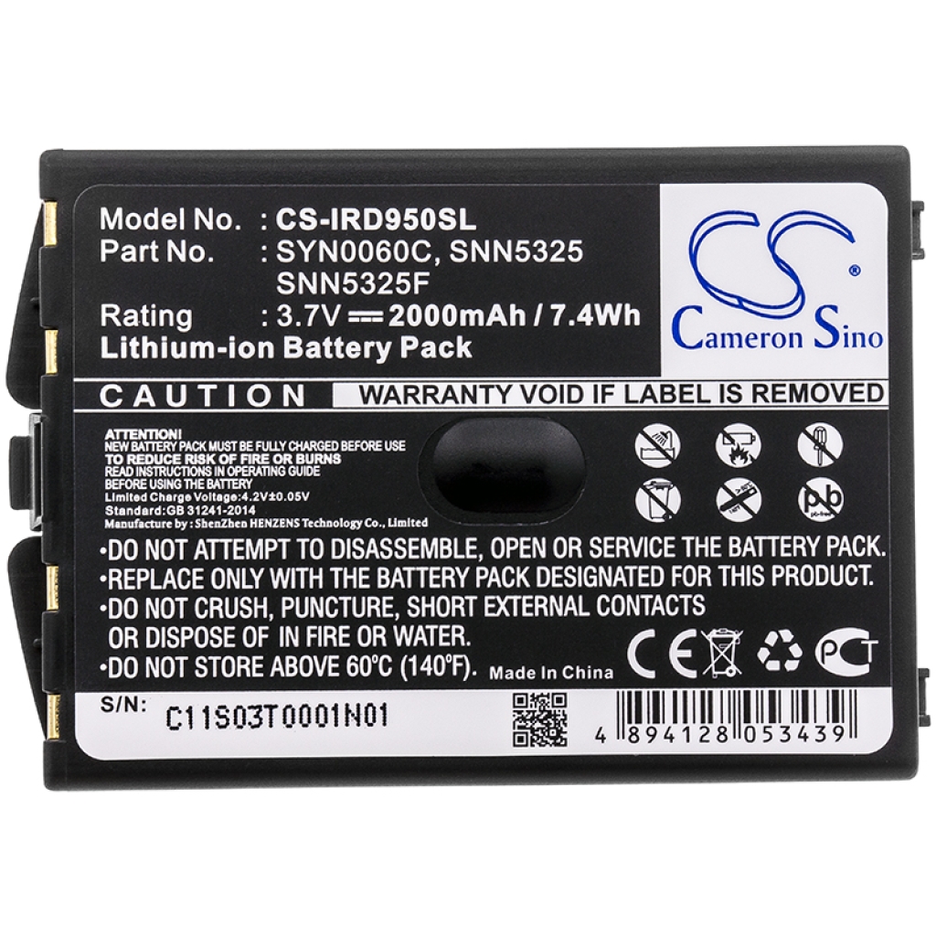 Batterijen Vervangt SNN5325F