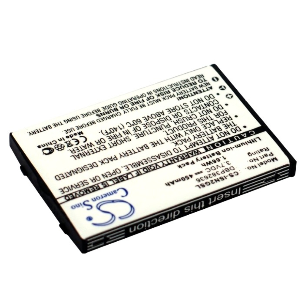 Batterij voor MP3, MP4, PMP INSIGNIA CS-ISN2GSL