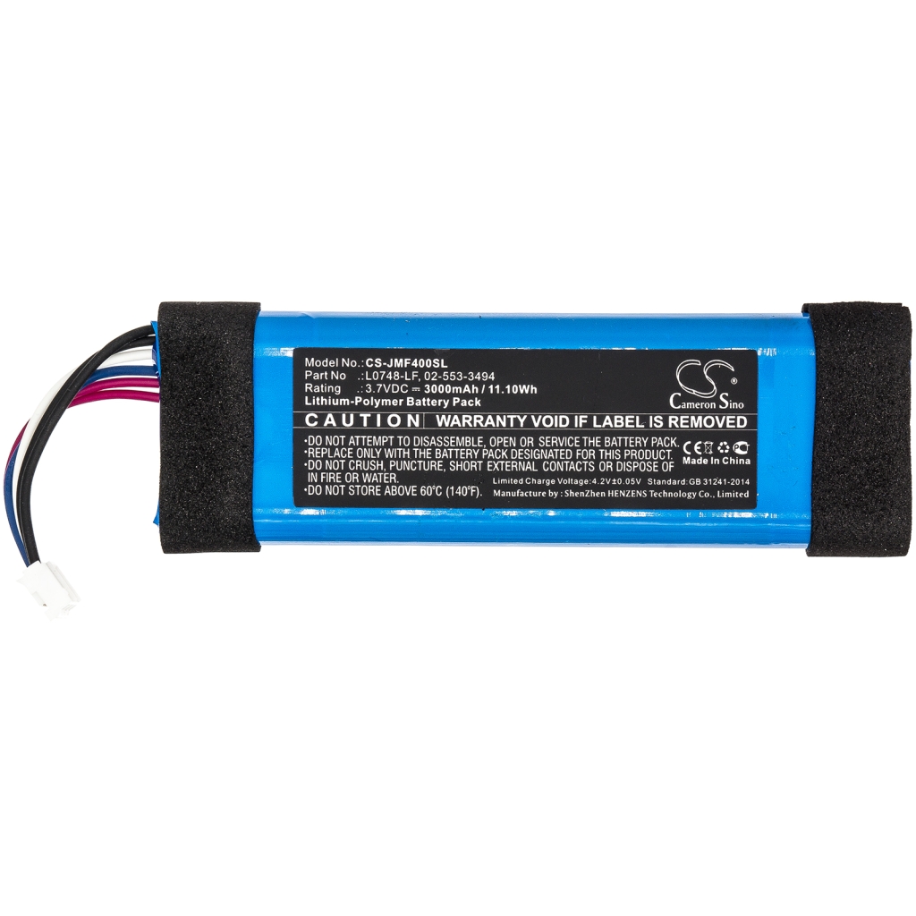 Luidspreker Batterij Jbl CS-JMF400SL