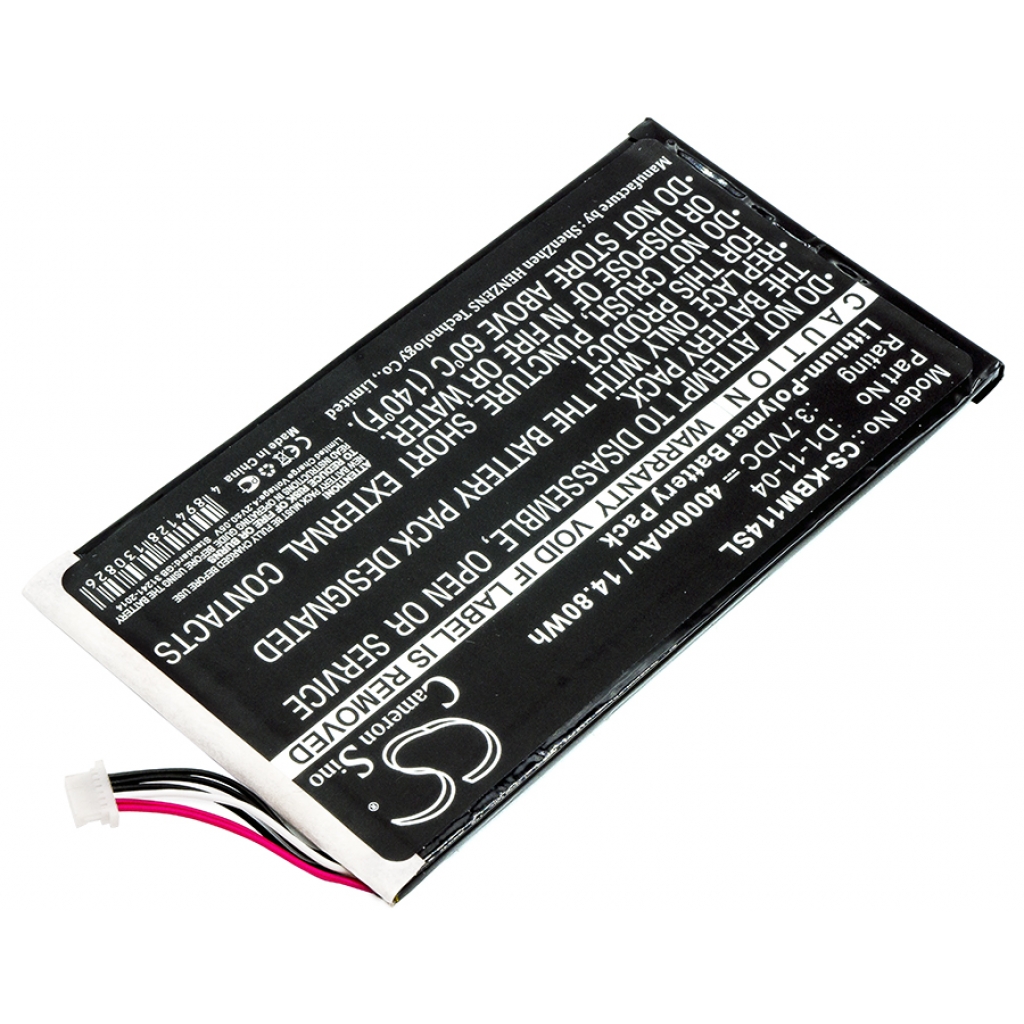 Ebook, eReader Batterij Kobo CS-KBM114SL