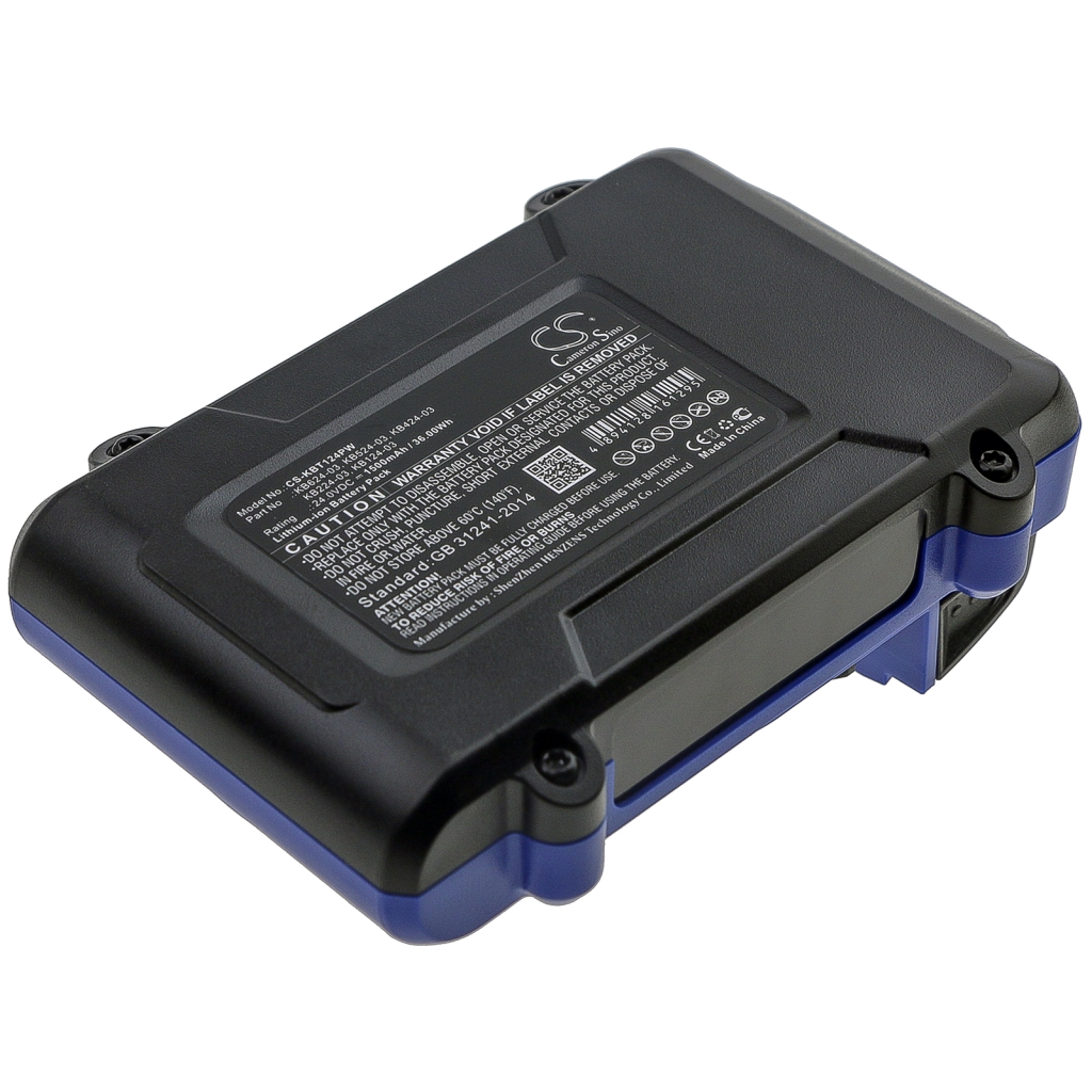 Batterijen Vervangt KB624-03