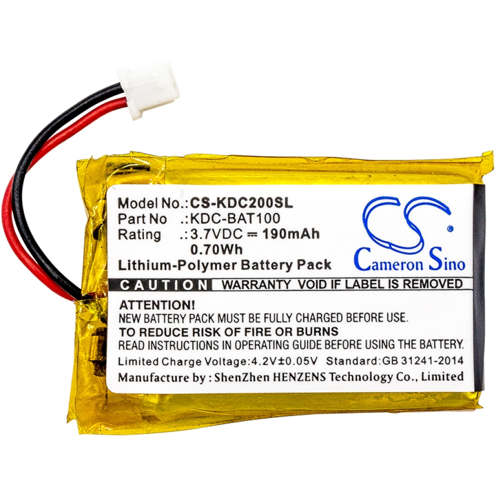 Batterij barcode, scanner Koamtac CS-KDC200SL