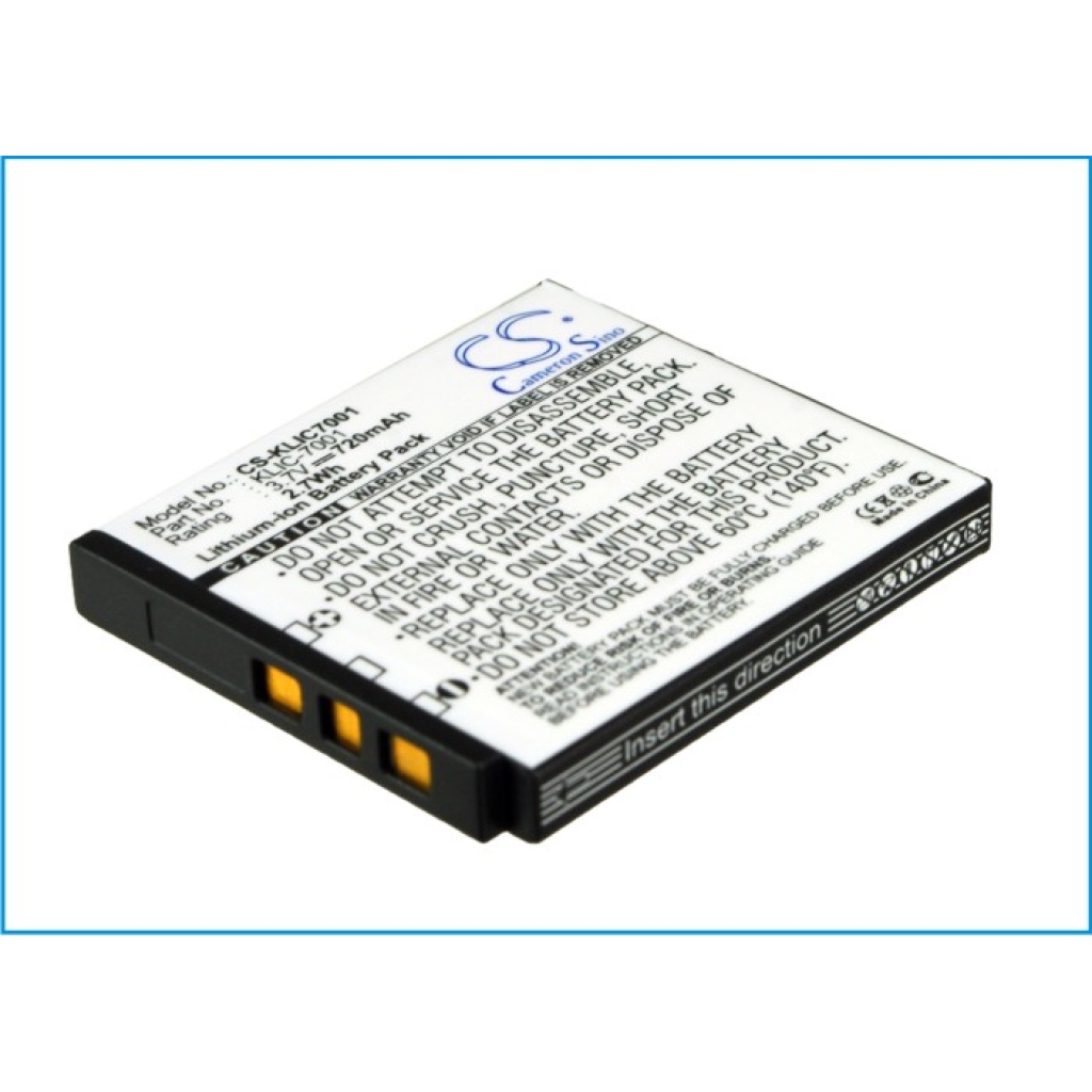 Batterij voor camera Dxg CS-KLIC7001