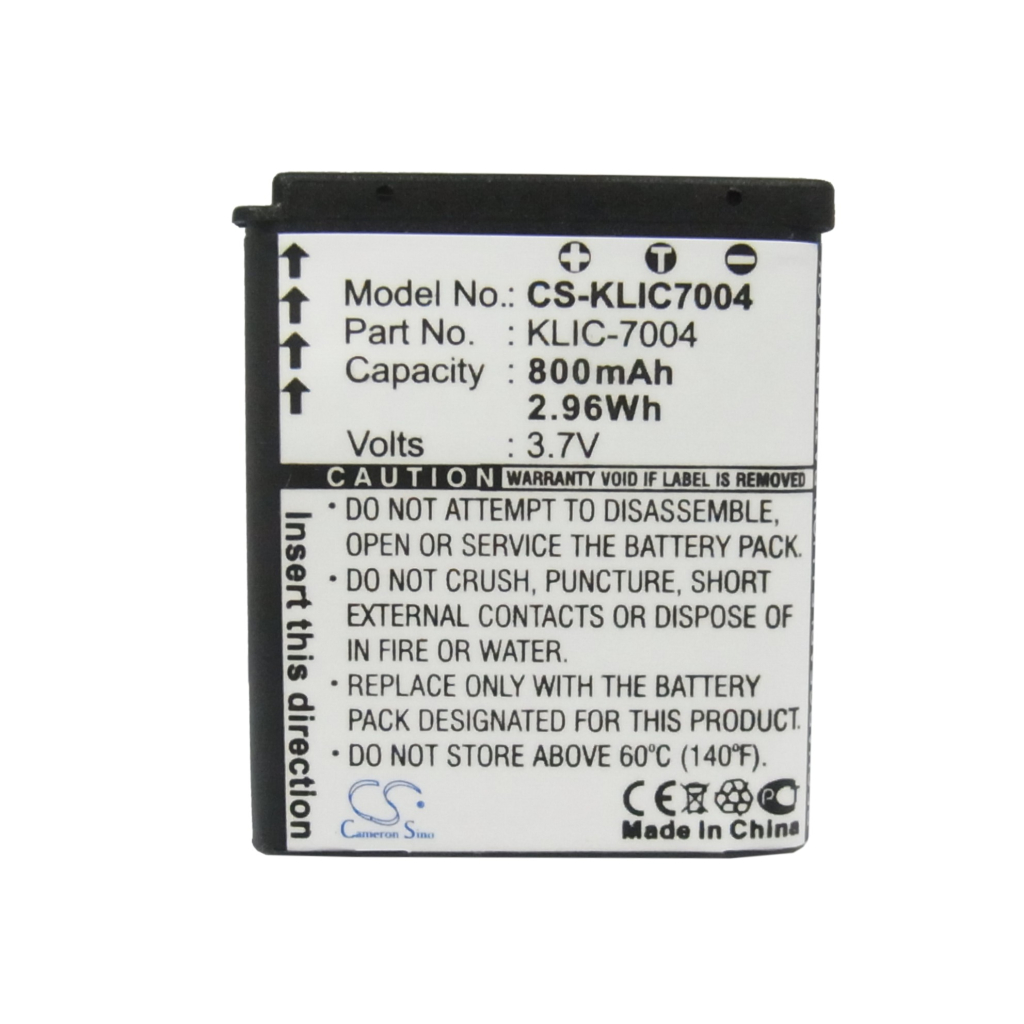 Batterijen Batterij voor camera CS-KLIC7004