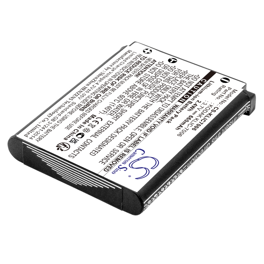 Batterij voor camera Ricoh CS-KLIC7006