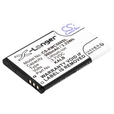 Compatibele batterijvervanging voor MaxCom BL-40,BL-OS4,BL-VA,KAC5,KAC5-HELBE0003594...