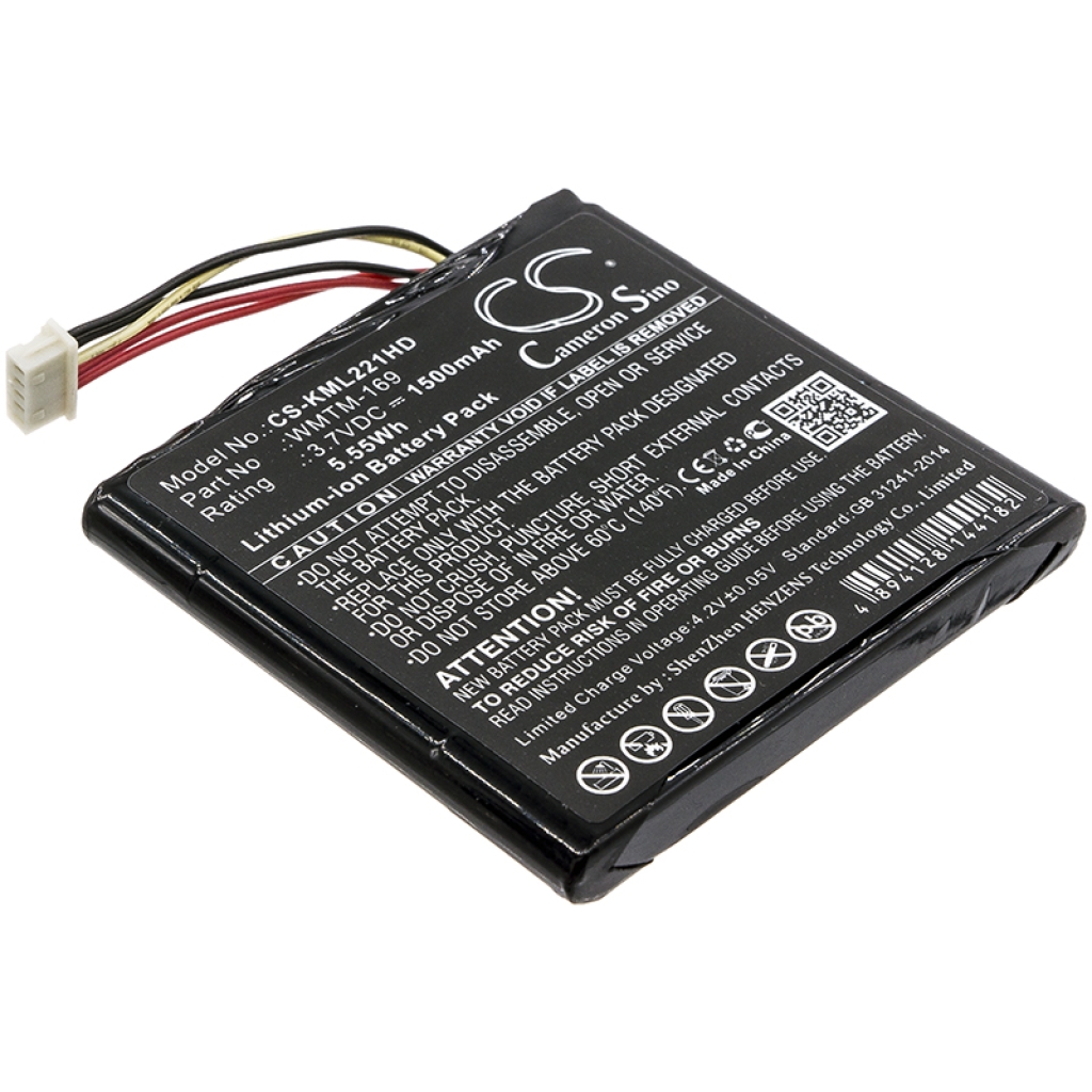 Notebook batterij Kingston CS-KML221HD