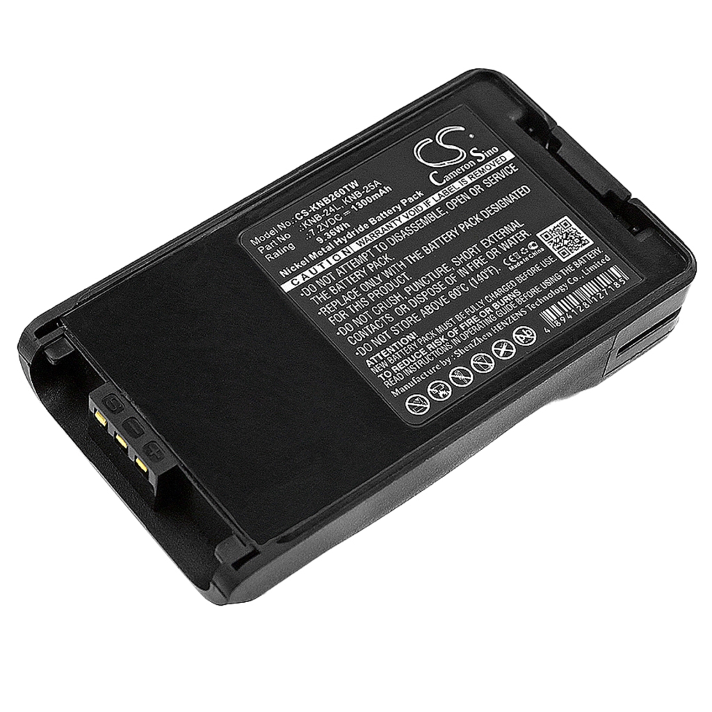 Batterij voor tweerichtingsradio Kenwood NX-220