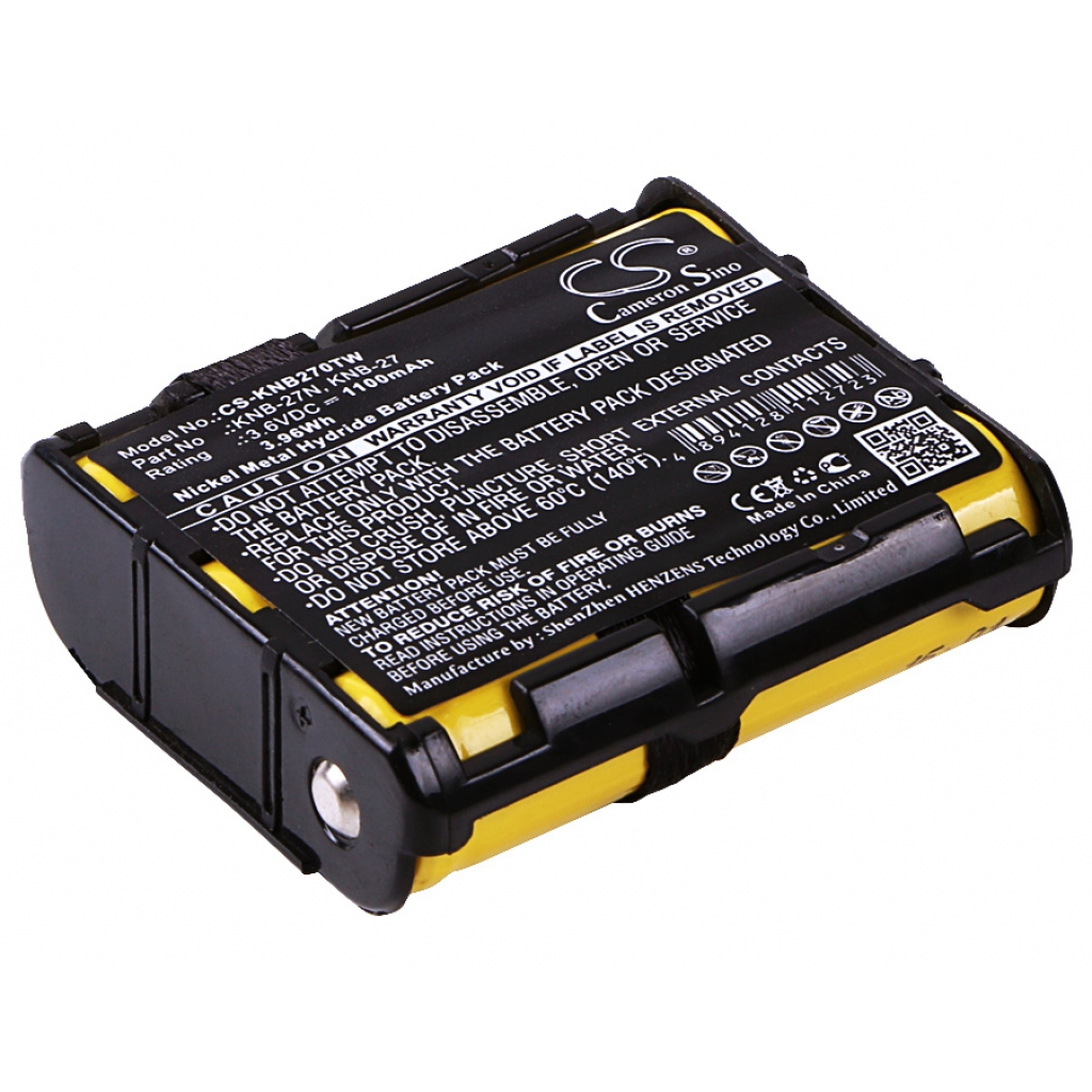 Batterij voor tweerichtingsradio Kenwood CS-KNB270TW