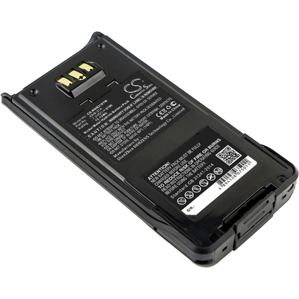 Batterij voor tweerichtingsradio Kenwood TK-5210