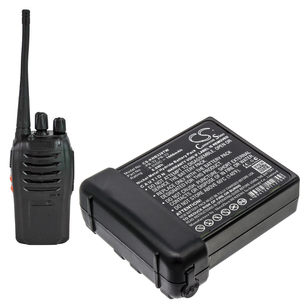 Batterij voor tweerichtingsradio Kenwood TH-42E (CS-KNB320TW)