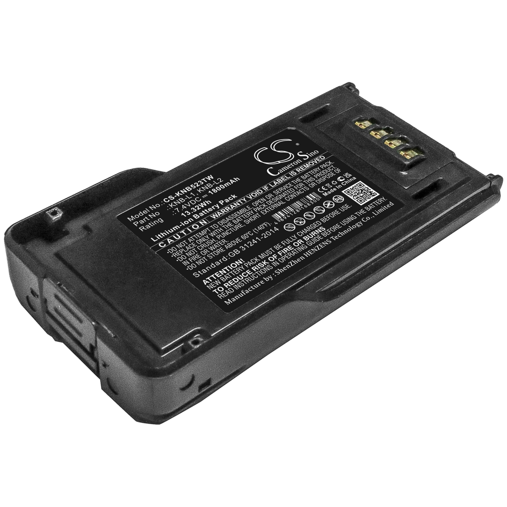 Batterij voor tweerichtingsradio Kenwood CS-KNB523TW