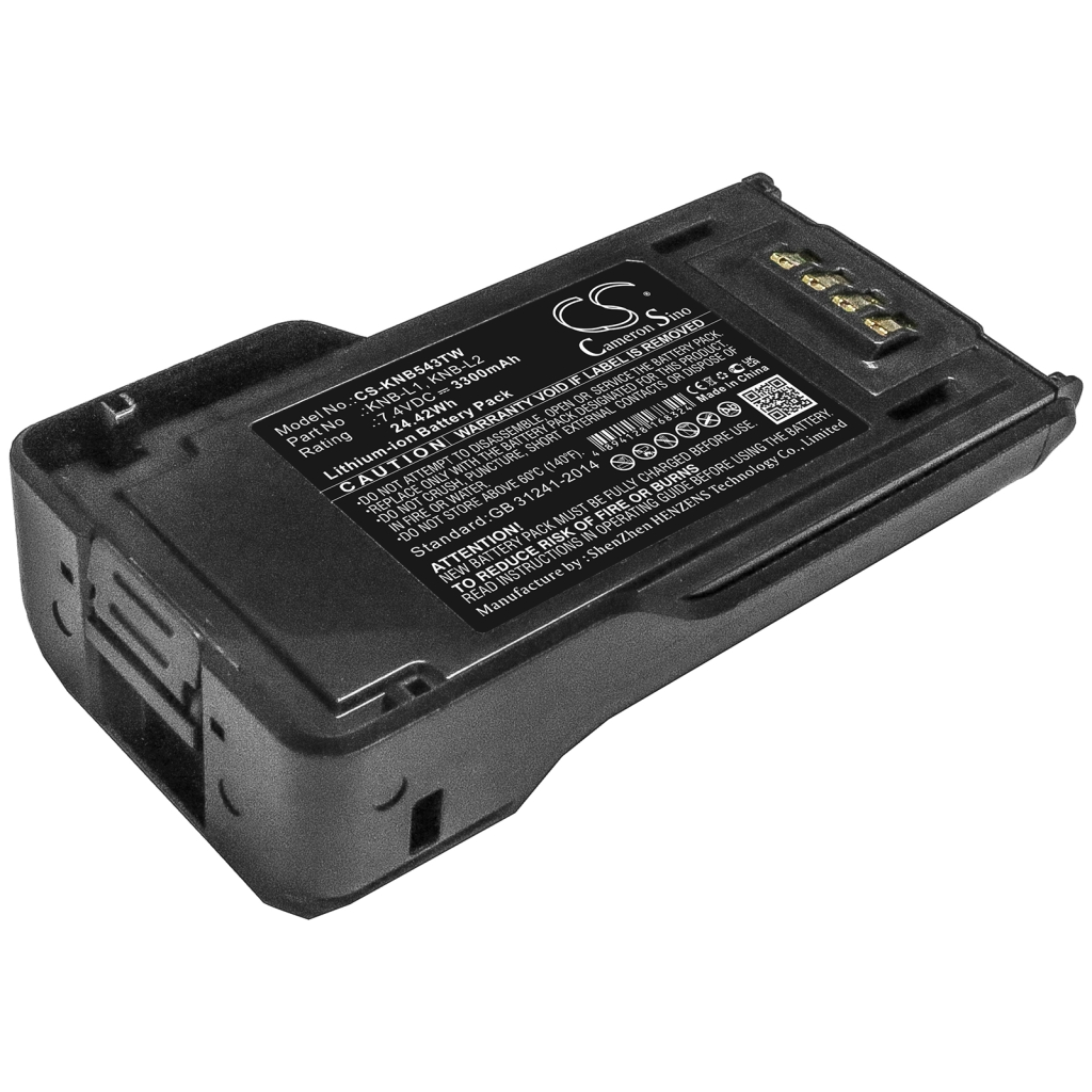 Batterij voor tweerichtingsradio Kenwood VP5230