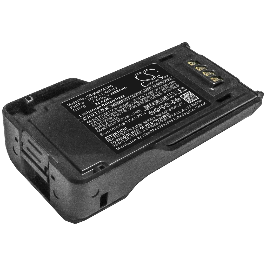 Batterij voor tweerichtingsradio Kenwood VP5330