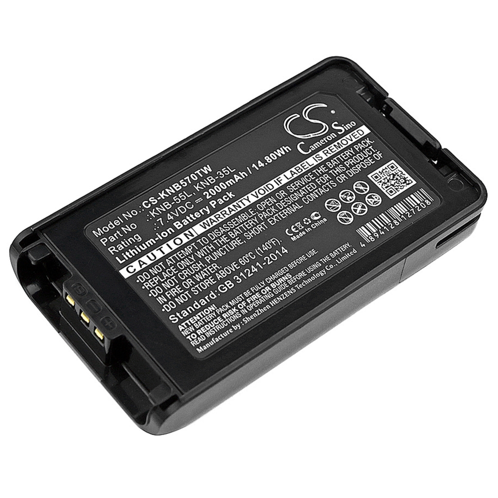 Batterij voor tweerichtingsradio Kenwood TK-3168