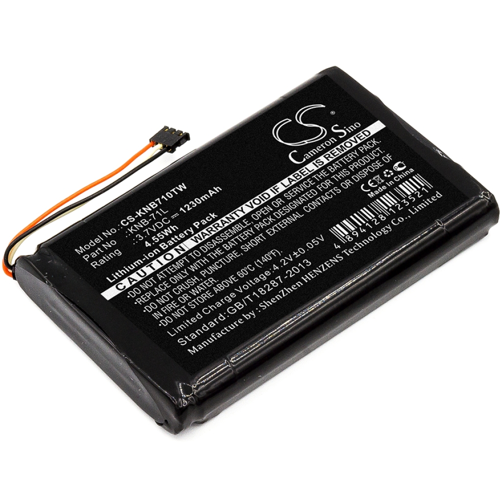 Batterij voor tweerichtingsradio Kenwood PKT-23K (CS-KNB710TW)