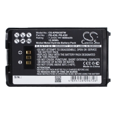 Compatibele batterijvervanging voor Kenwood KNB-43,PB-43,PB-43H,PB-43N