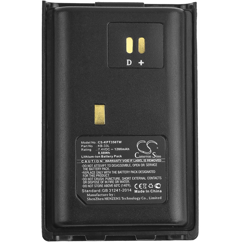 Batterij voor tweerichtingsradio Kirisun PT-3300 (CS-KPT350TW)