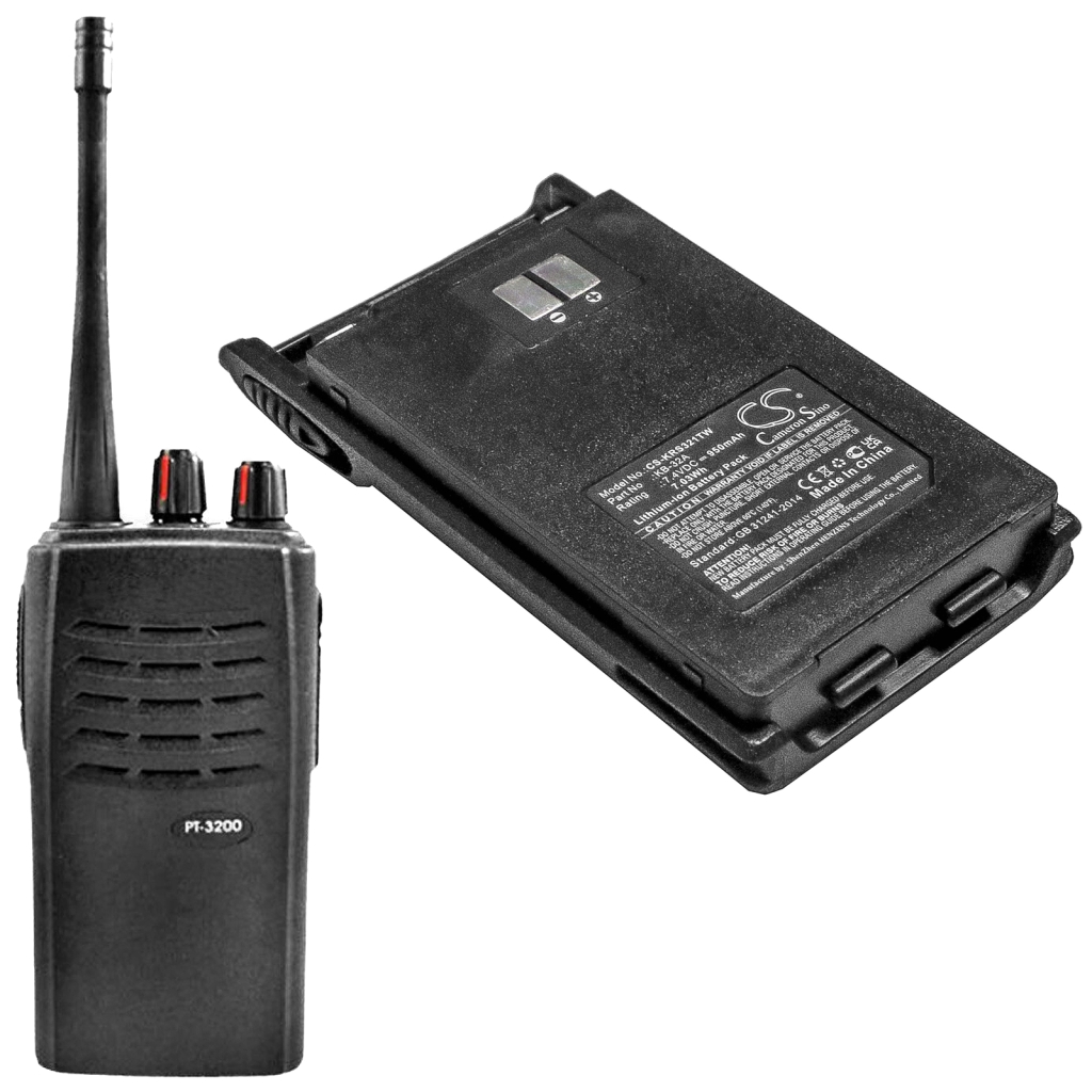 Batterij voor tweerichtingsradio Kirisun CS-KRS321TW