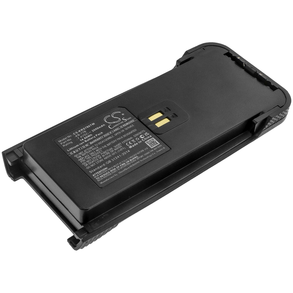 Batterij voor tweerichtingsradio Kirisun CS-KRS780TW