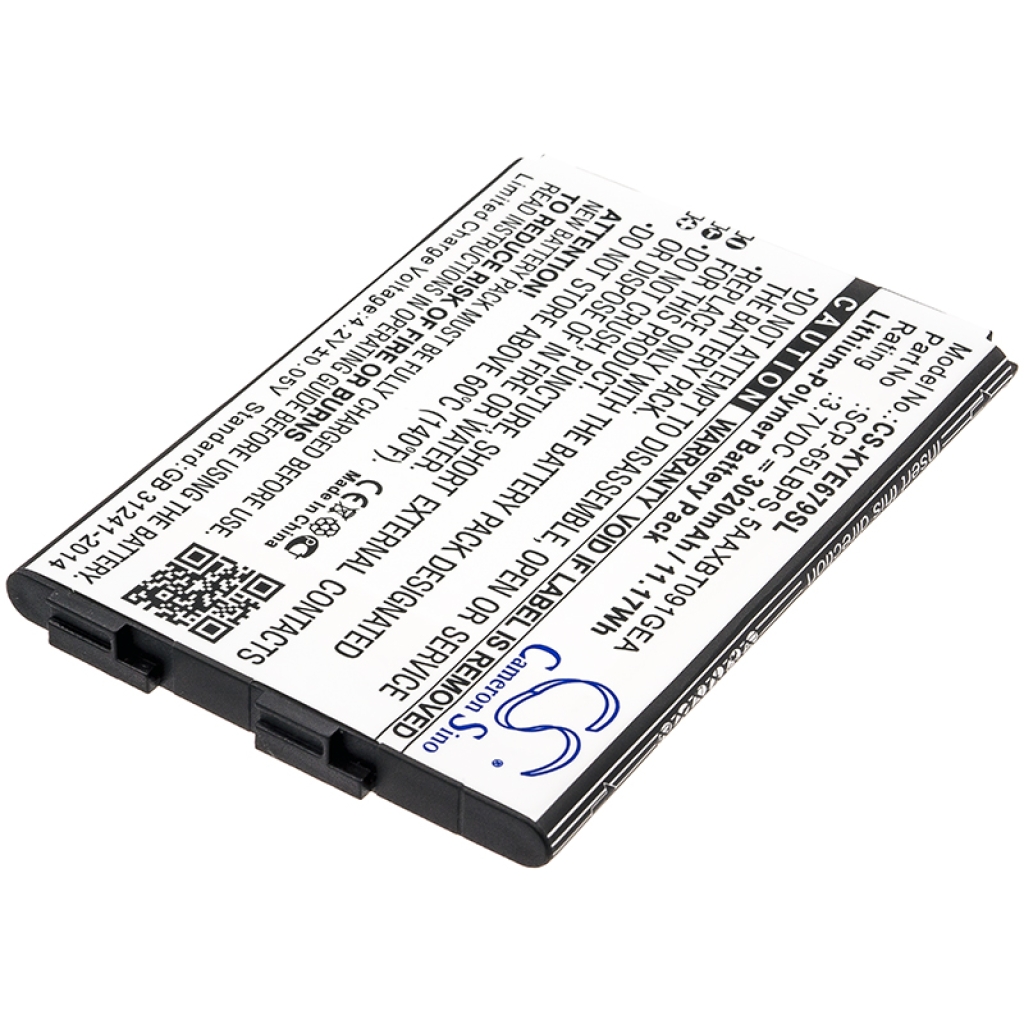 Batterij voor mobiele telefoon Kyocera CS-KYE679SL