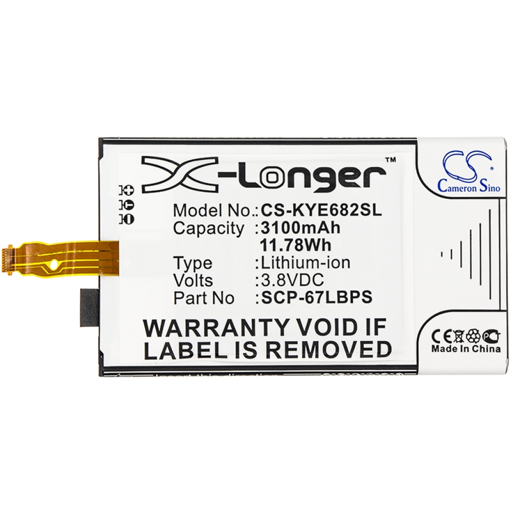 Batterijen Vervangt 5AAXBT099GEA