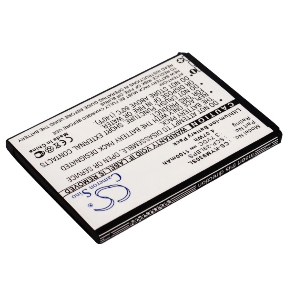 Batterij voor mobiele telefoon Kyocera CS-KYM930SL