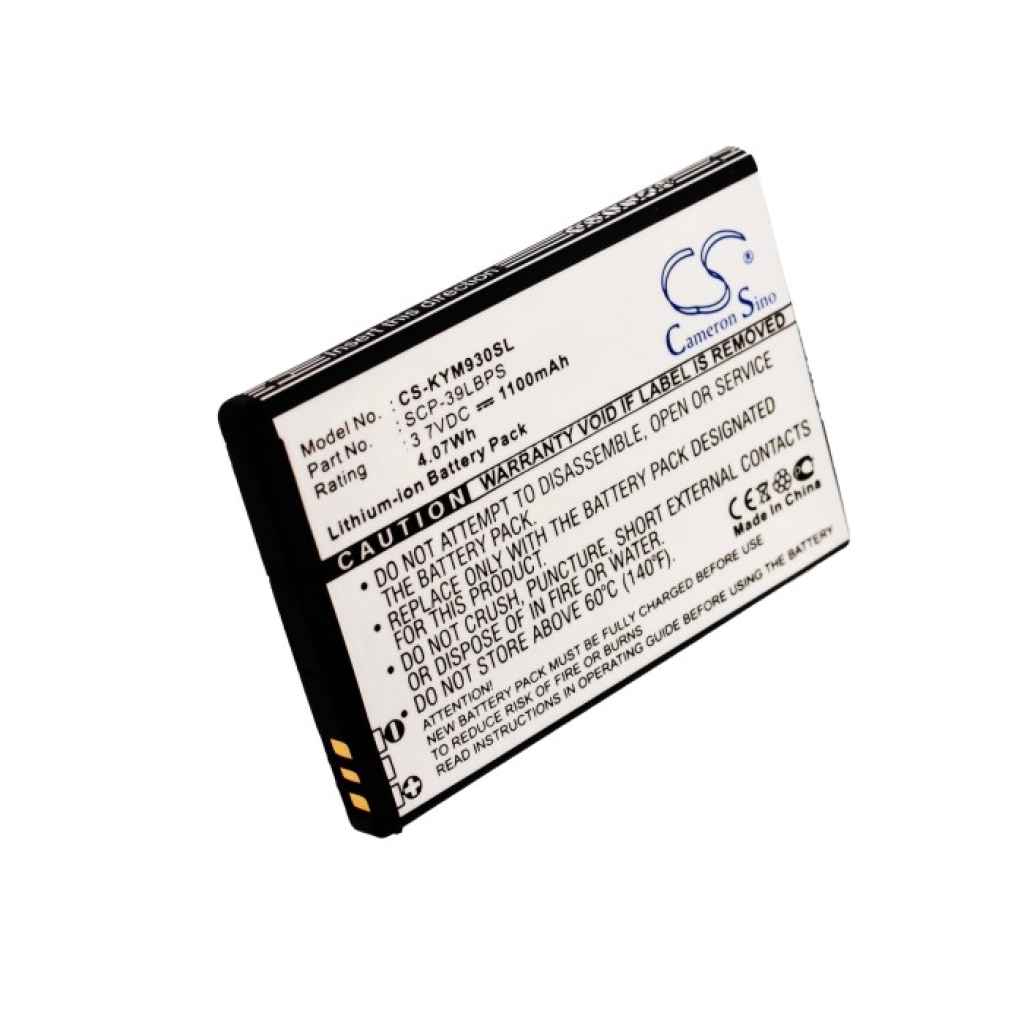 Batterij voor mobiele telefoon Kyocera CS-KYM930SL