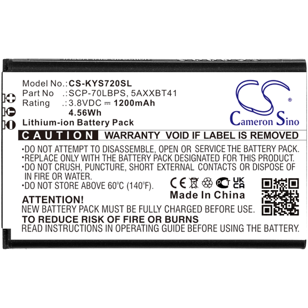 Batterijen Vervangt 5AXXBT41