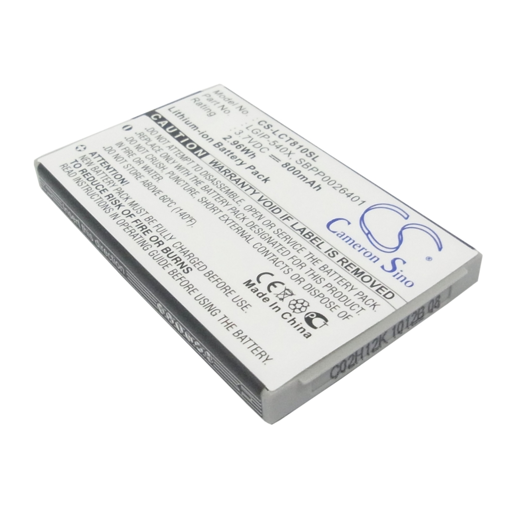 Batterij voor mobiele telefoon LG CS-LCT810SL