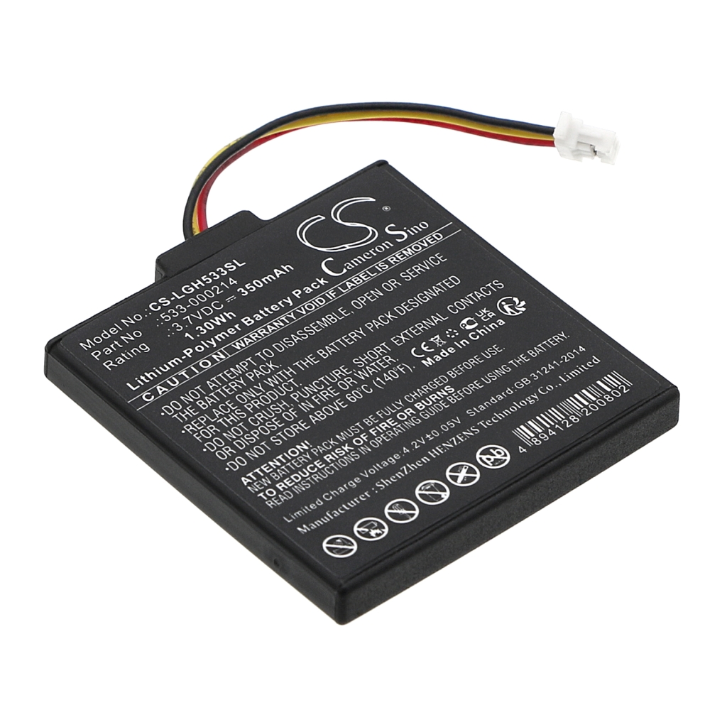 Batterij voor draadloze headset Logitech CS-LGH533SL