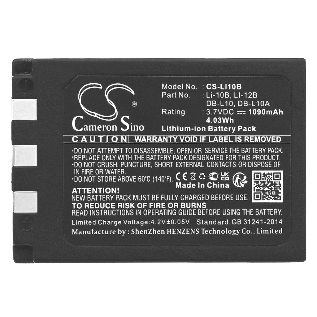 Batterij voor camera Sanyo Xacti VPC-J2EX