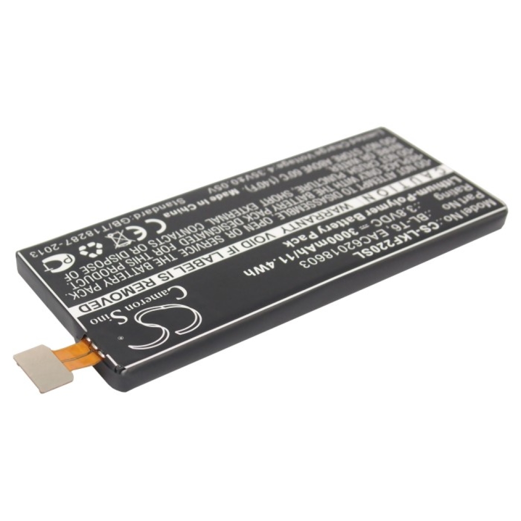 Batterij voor mobiele telefoon LG CS-LKF220SL