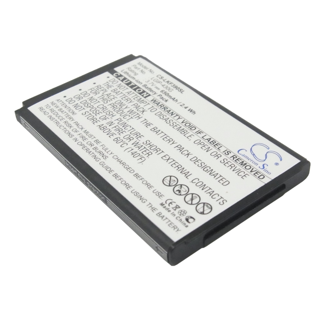 Batterij voor mobiele telefoon LG CS-LKF390SL