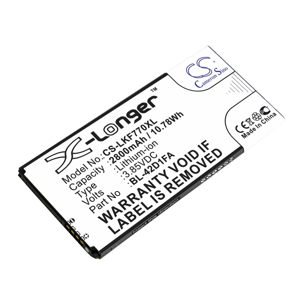 Batterij voor mobiele telefoon LG CS-LKF770XL