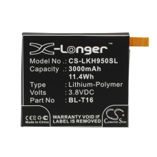 Compatibele batterijvervanging voor LG BL-T16,EAC62718201