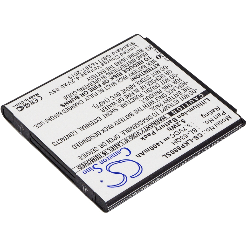 Batterij voor mobiele telefoon LG L-02E