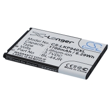 Compatibele batterijvervanging voor LG BL-44JR