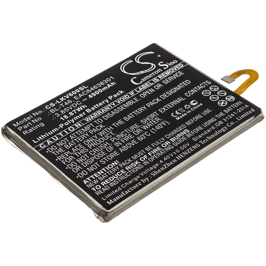 Batterij voor mobiele telefoon LG CS-LKV600SL